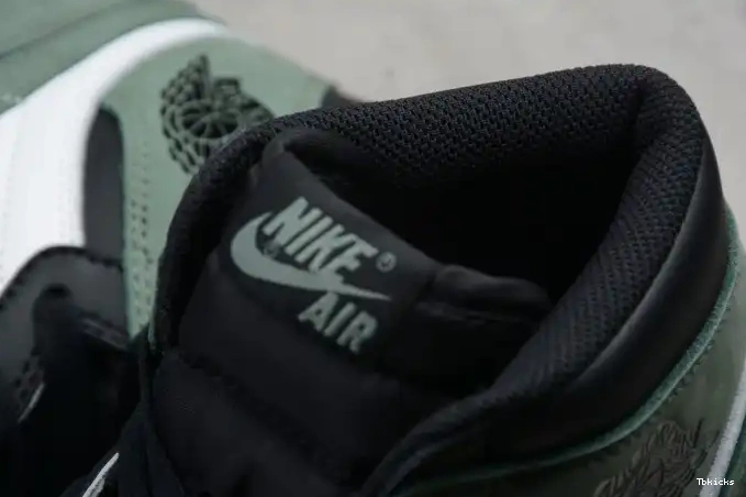 Rep TBK Clay OG 1 555088-135 Retro Green Jordan Air High 0523